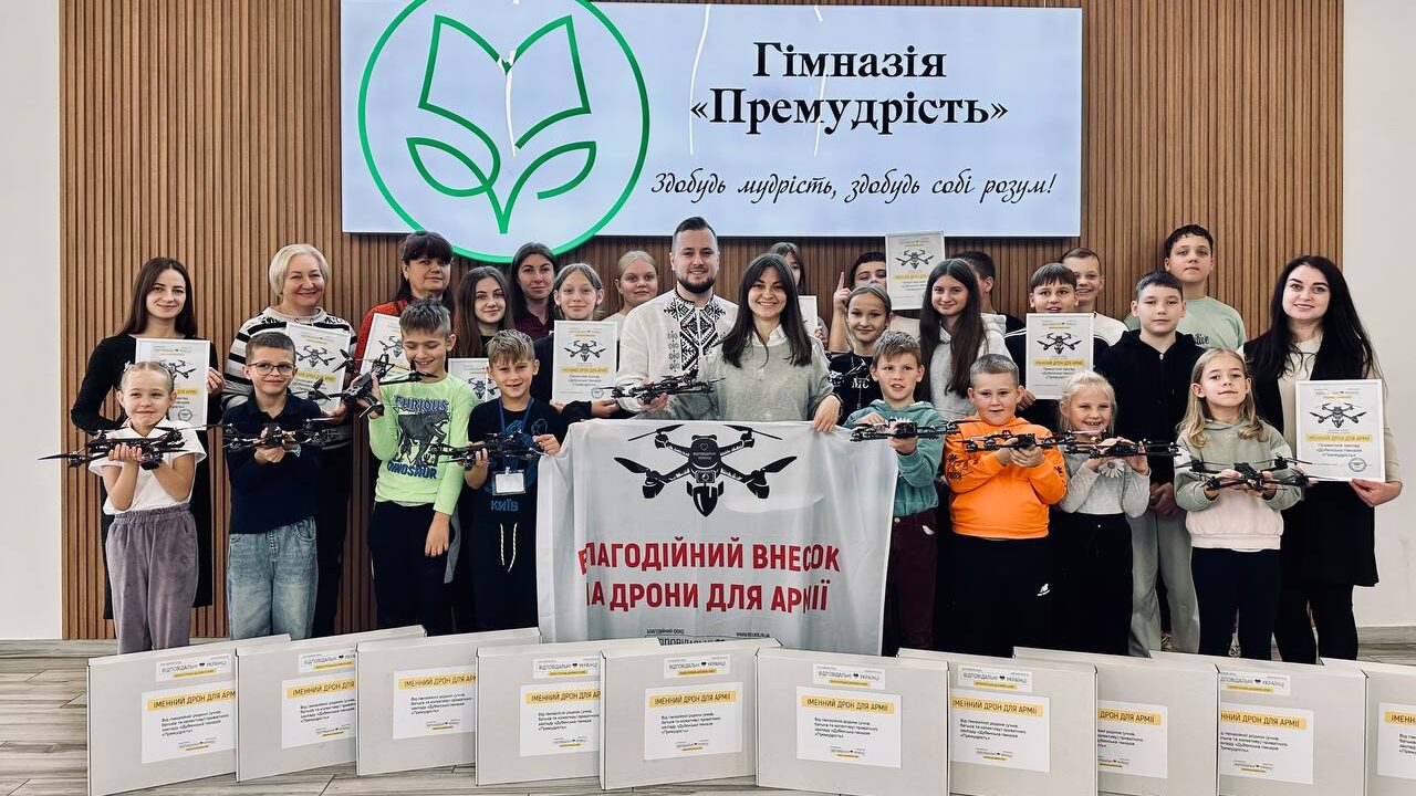 Нам вдалося зібрати кошти для закупівлі 10 іменних дронів-камікадзе